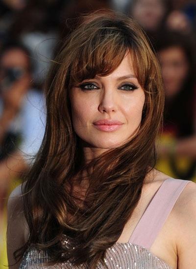 angelina jolie bangs, pretty hair | Hairstyles How To