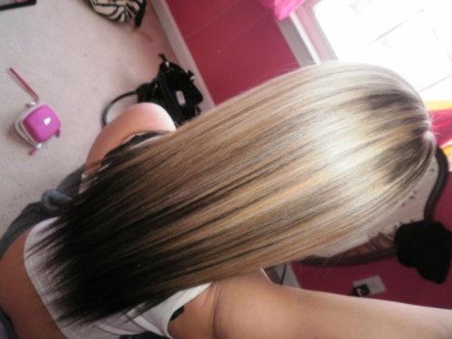 Straight Blonde And Black Hair Hairstyles How To