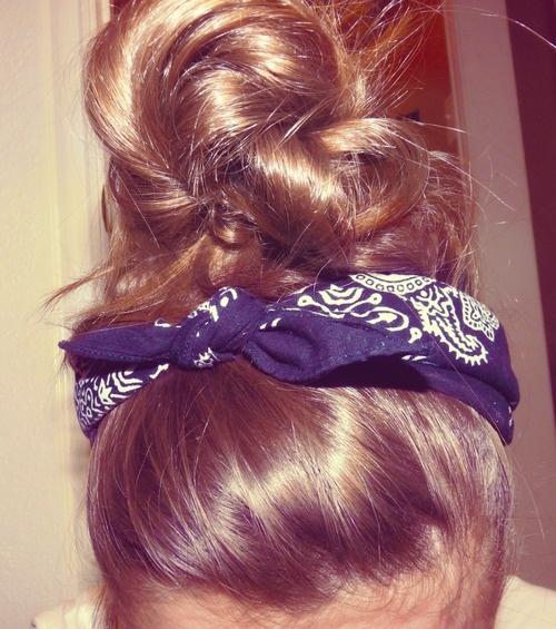Country Girl Top Knot | Hairstyles How To