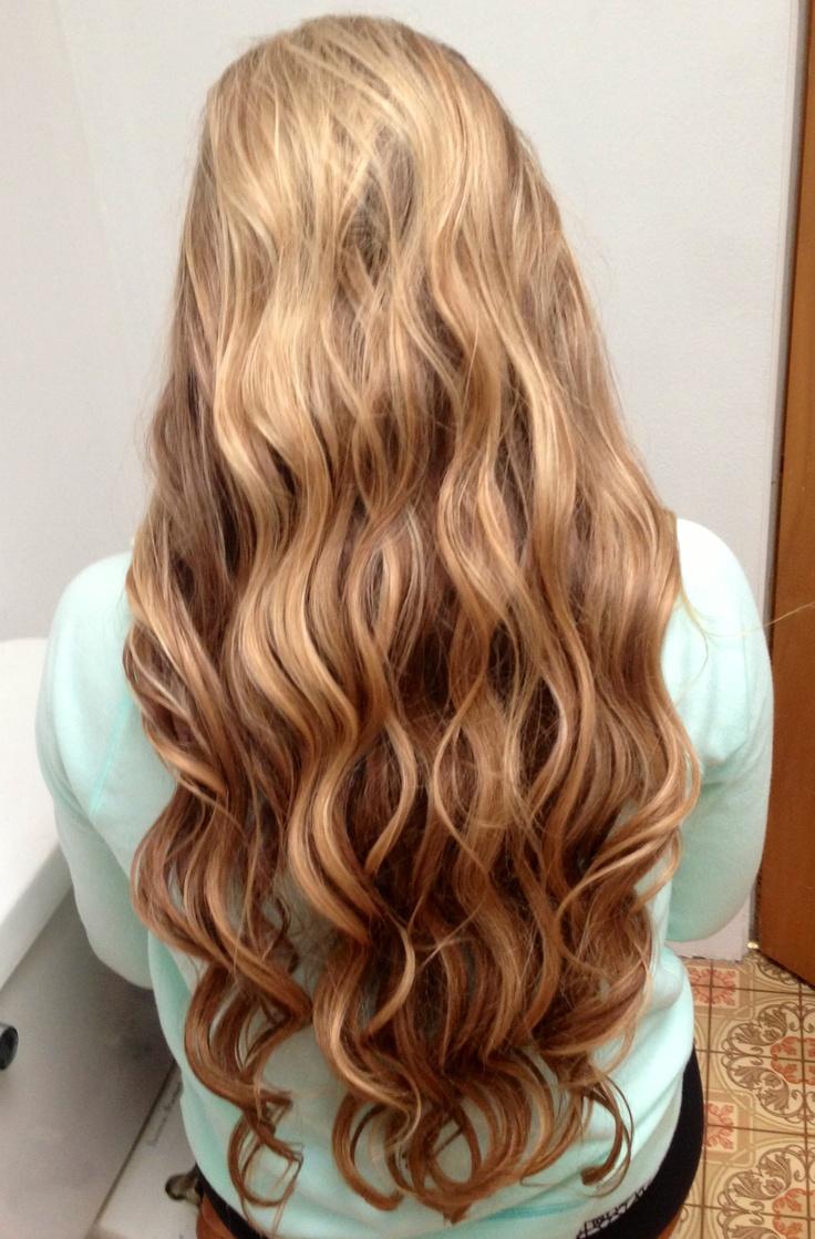 Long Golden Wavy Hair Hairstyles How To