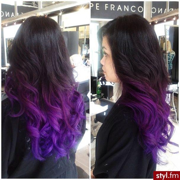 Purple Dip Dye | Hairstyles How To