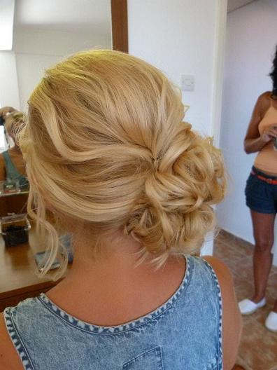 Side Swept Low Bun Hairstyles How To