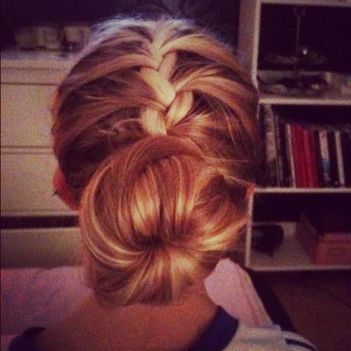 Braid Big Bun Hairstyles How To