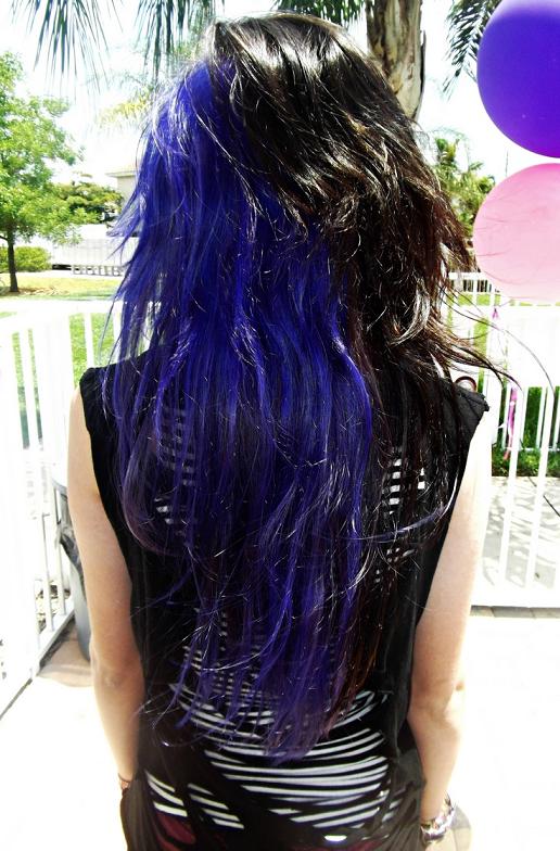 Black Blue Hair Hairstyles How To