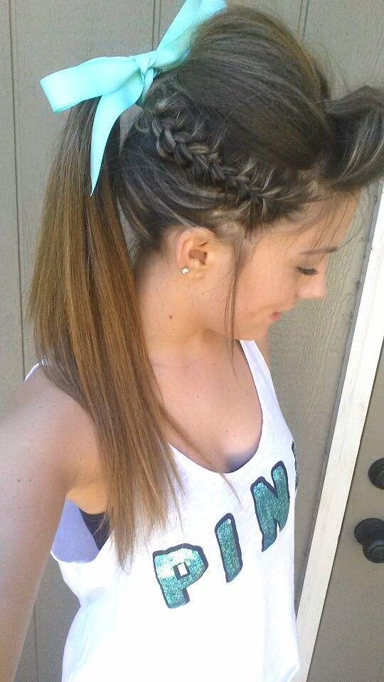 Poof Braid Bow Hairstyles How To