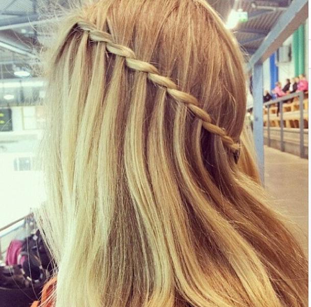 Blonde Waterfall Twist Hairstyles How To