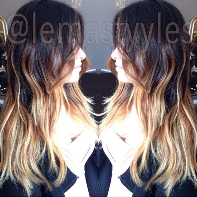 Balayage Dark Roots Hairstyles How To