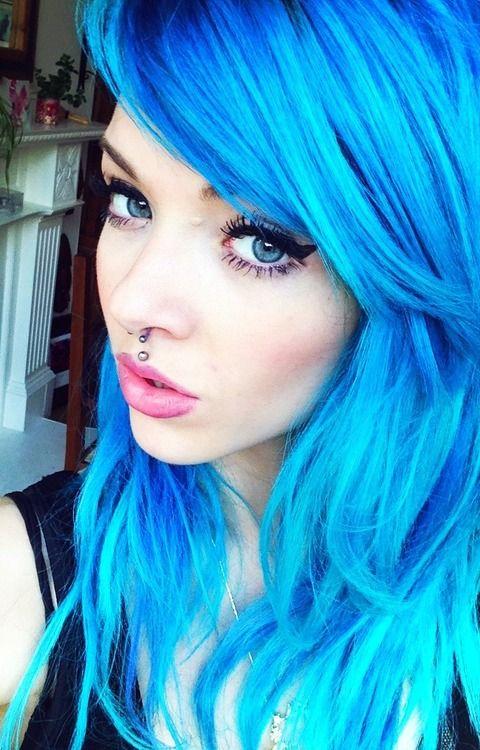 Bright Blue Hair Colors | Hairstyles How To