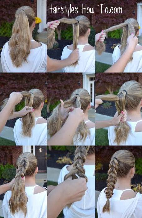 Pull Through Braid Tutorial Hairstyles How To