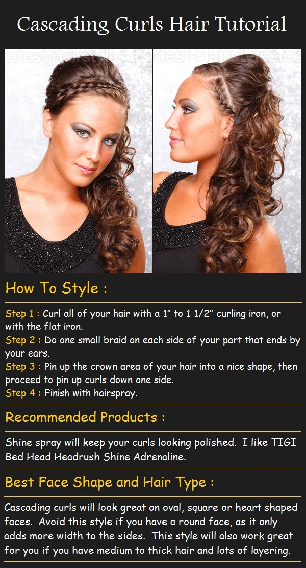 Cascading Curls Hair Tutorial | Hairstyles How To