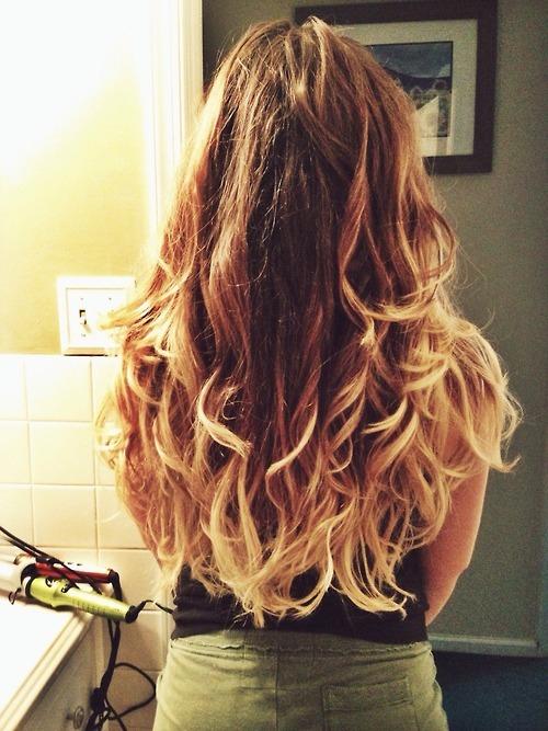 Messy Frosted Ombre Hairstyles How To