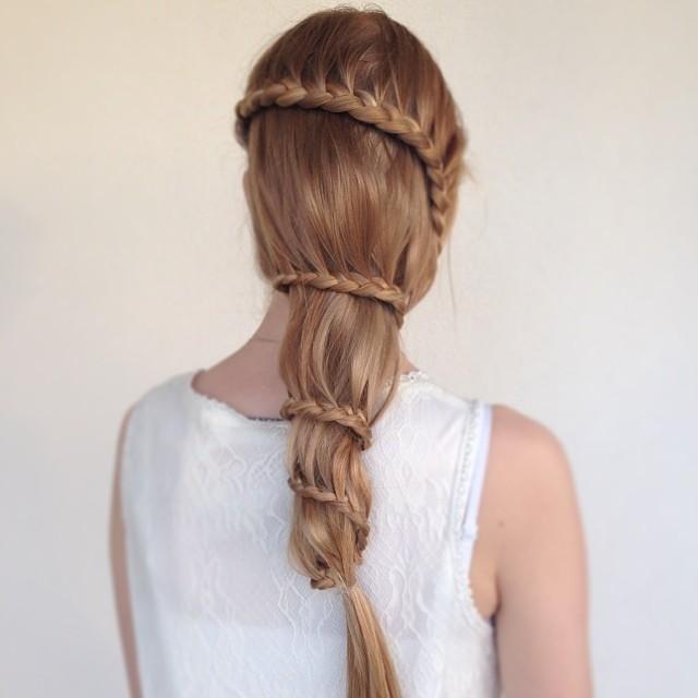 Wrapped Lace Braid | Hairstyles How To