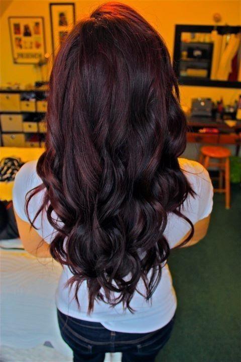 Cherry Coke Hair Color