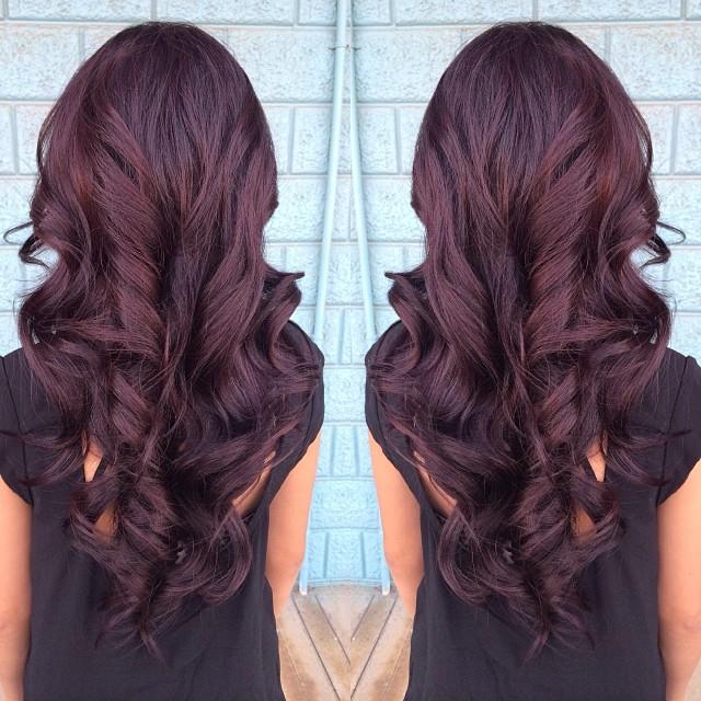 Violet-Brown Curls | Hairstyles How To