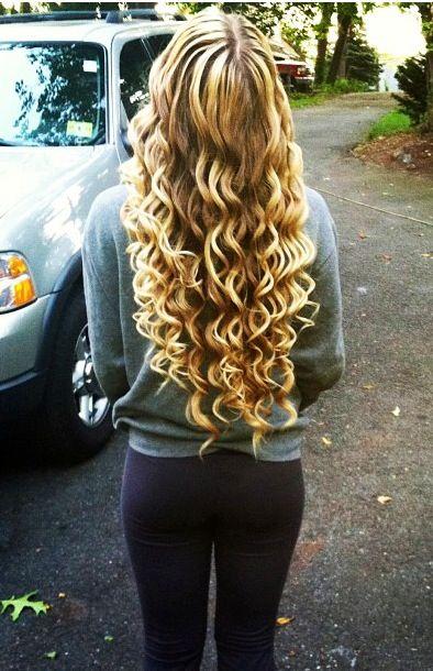 Blone Wand Curls  Hairstyles How To