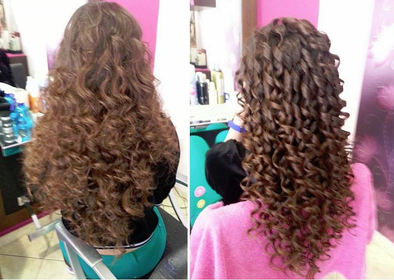 Before After Ringlet Curls | Hairstyles How To